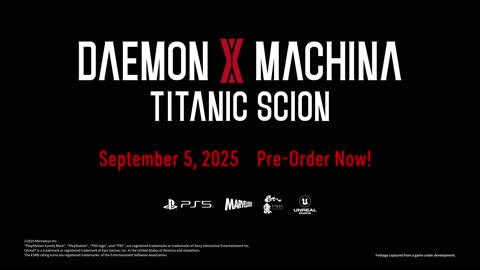Daemon X Machina： Titanic Scion - Story Trailer ｜ PS5 Games