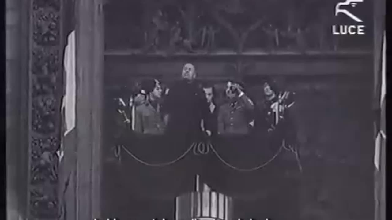 Mussolini - Speech (Dutch/NL Subs)