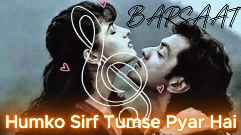 Remake of. Humko Sirf Tumse Pyar Hai.Barsaat #oldhindisongs #song