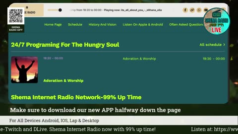 Shema Internet Radio Live Daily Stream