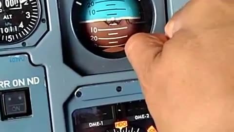 How to reset standby attitude indicator - Artificial Horizon on Airbus A320 #Avionics #AeroArduino