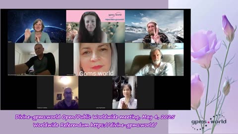 Divine-gpms.world Open_Public Worldwide meeting, May 4, 2025