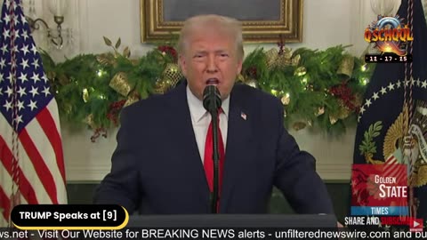 TRUMP Speaks at [9] QSCHQQL 12.17.25