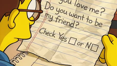 check yes or no sung by homer simpson