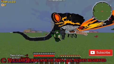 Minecraft Rulecraft ep 299 Godzilla and nuclear hurricane will always be best friends