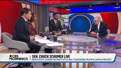 Gayle King brutally roasts chuck Schumer after attempting to explain what exactly Dems