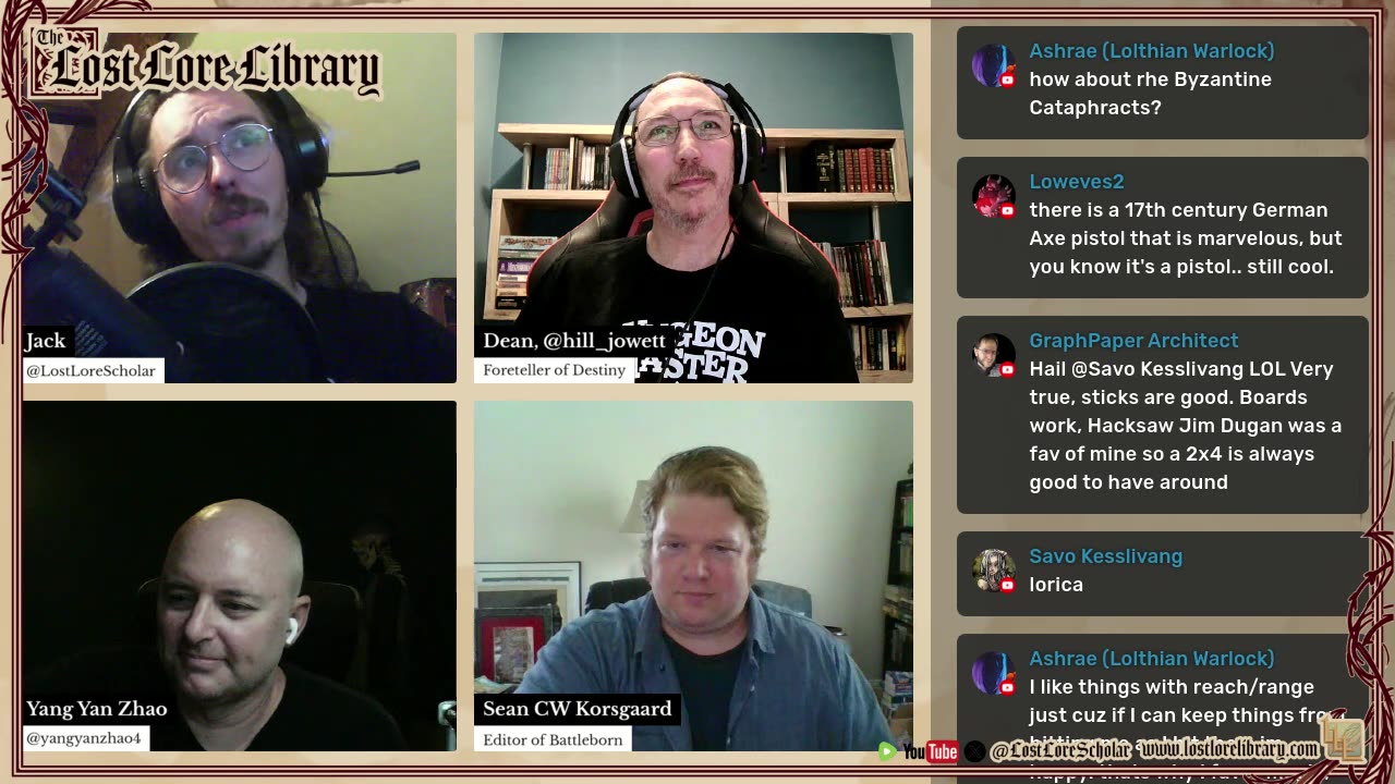 HISTORY IN FANTASY ARMS AND ARMOUR! Talking in the Library Episode 24