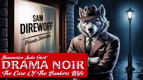 The Case Of The Banker's Wife | Sam Direwolf Private Detective | Audio Noir Short Story