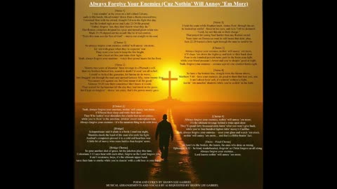 Always Forgive Your Enemies (Cuz Nothin’ Will Annoy ’Em More)
