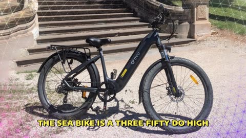 DYU C1 Electric Bicycle 350W Brushless Motor 36V 10AH Lithium Battery 26 Inch Tire Ebike