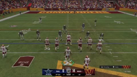 Madden NFL 26 - Dallas Cowboys Vs. Washington Commanders - Xbox Series X 4K Gameplay