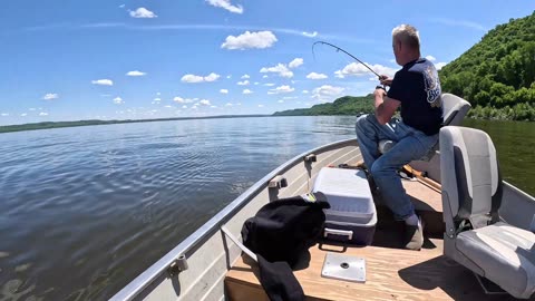 Grandpa Outfished us on Lake Pepin! (5/25/2025)
