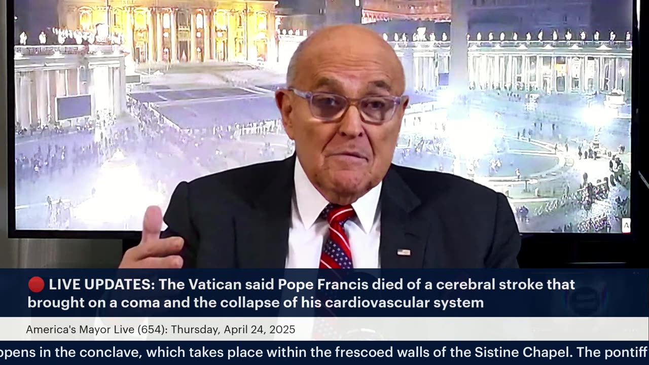 America’s Mayor Live (654): Who are the Favorites to Succeed Pope Francis?