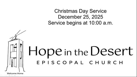 Christmas Day Service