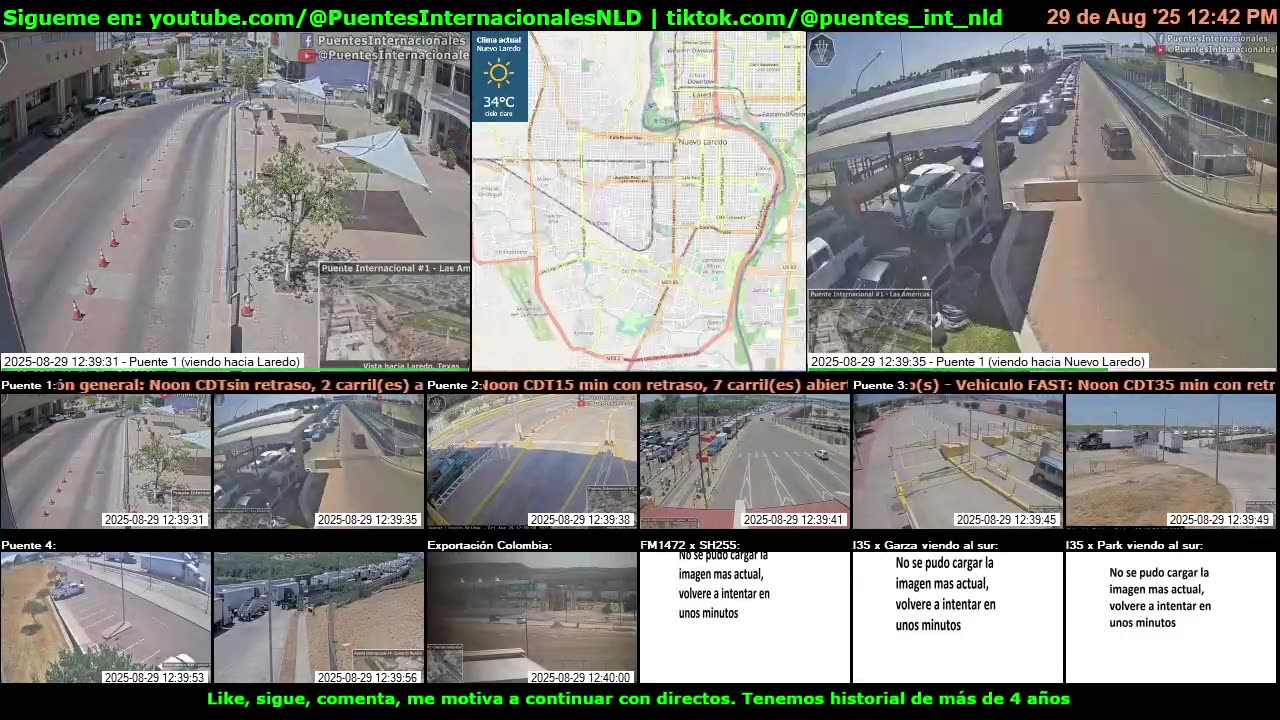 Puentes Internacionales NLD (Youtube / TikTok)