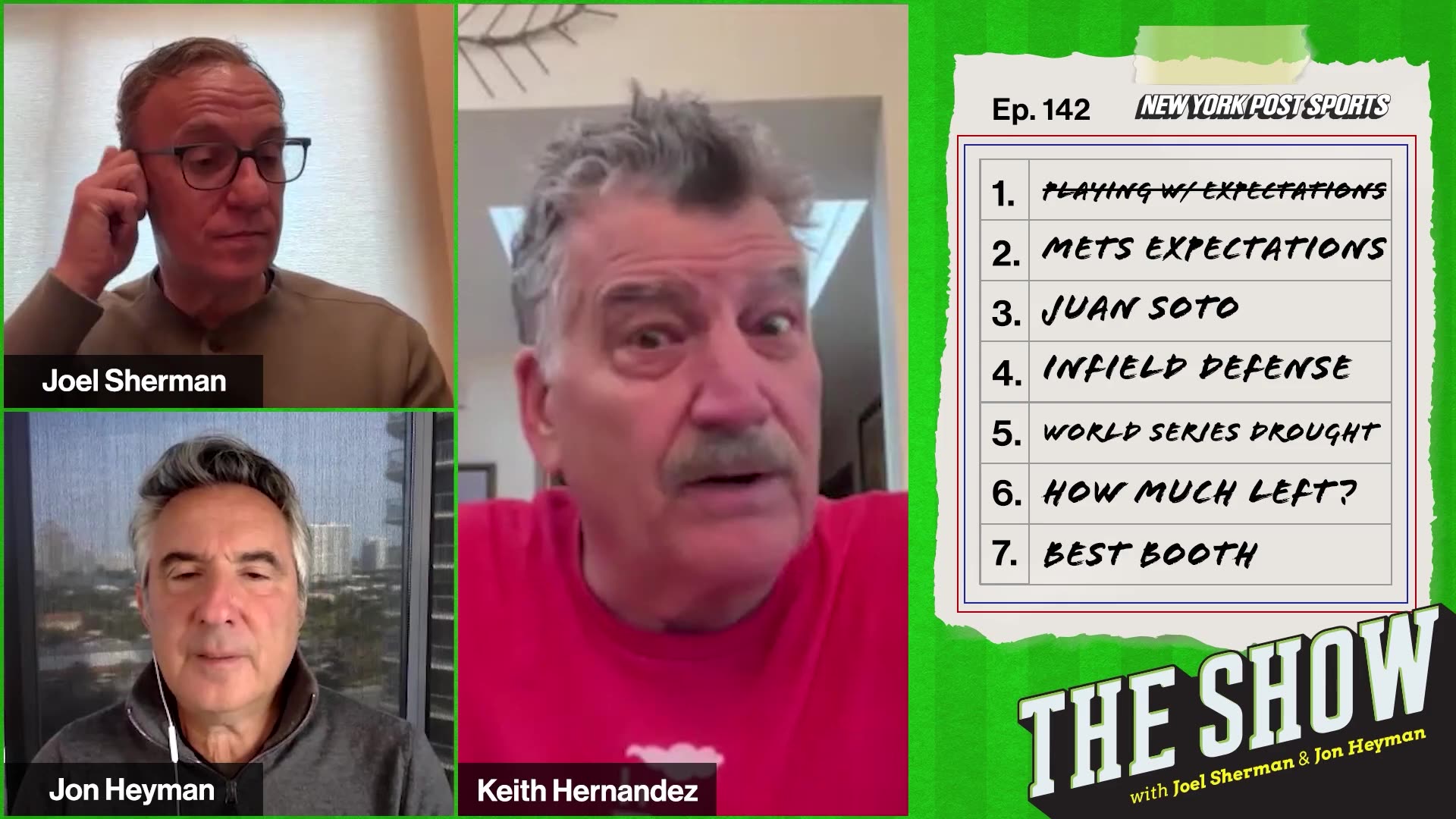 Keith Hernandez believes Mets starting pitching is "worrisome" | The Show