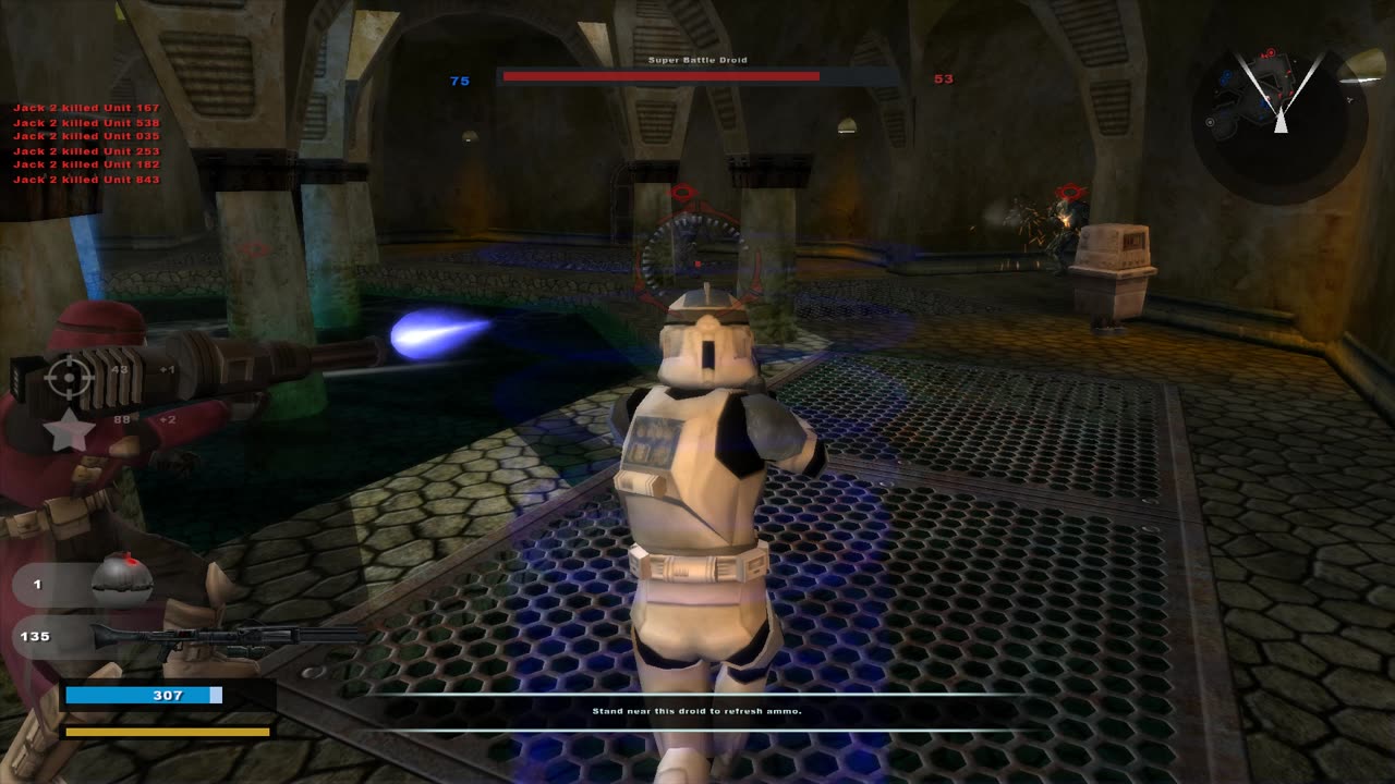 SWBF2 2005: Instant Action Conquest Jabba Palace Republic Gameplay