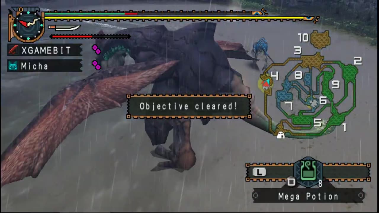 Monster Hunter Freedom Unite HD Psp PC Gameplay Part 25, Ancient Temple.