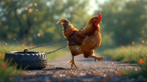 #ai #animal #chicken #fyp