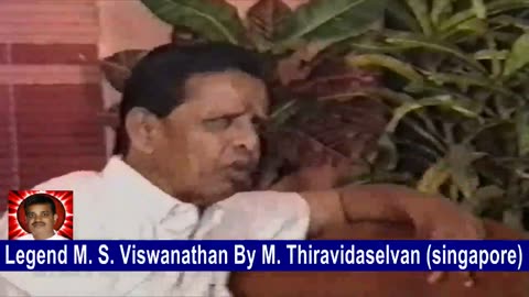 Legend M. S. Viswanathan By M. Thiravidaselvan (singapore) Vol 59