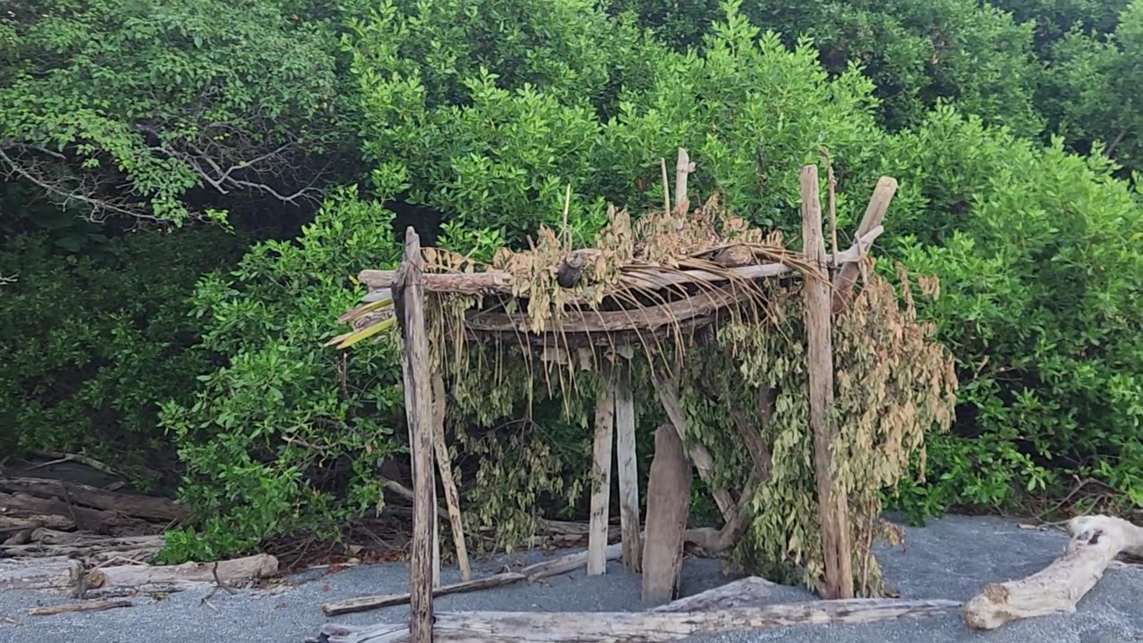 2/12/25. Another shack on the beach