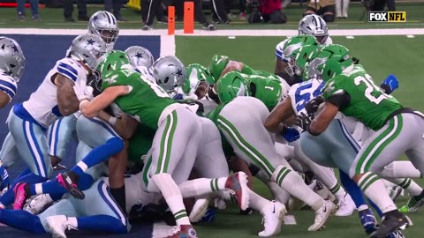 Philadelphia Eagles QB Jalen Hurts, best plays against Dallas Cowboys 11/23/25