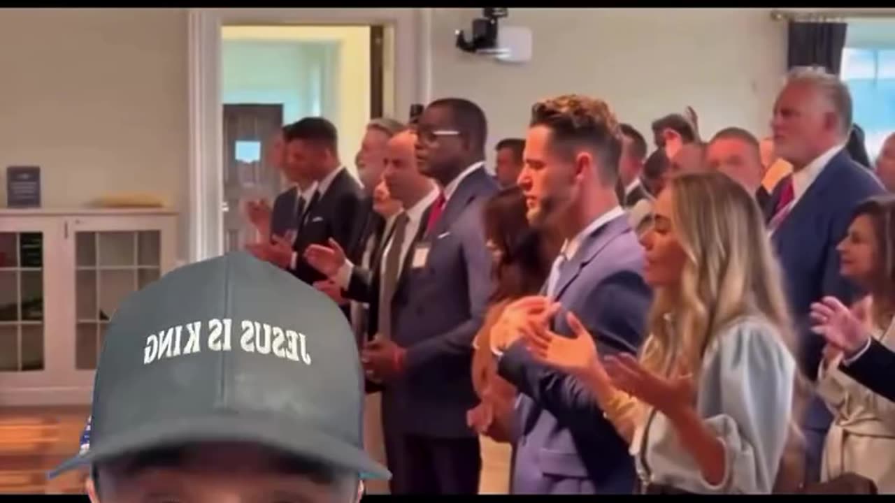 Gods presence is in the White House now.