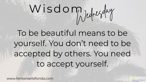 🌿 Wisdom Wednesday 🌿