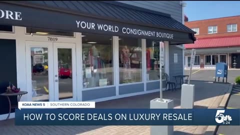 Woman Saves 75% on Designer Clothes - $500 Shoes for $99 at Consignment Shop