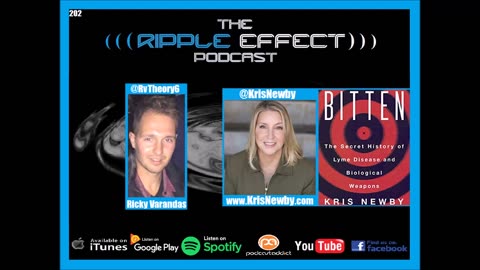 The Ripple Effect Podcast 202 | Kris Newby Bitten Secret History of Lyme Disease & Bio Weapons