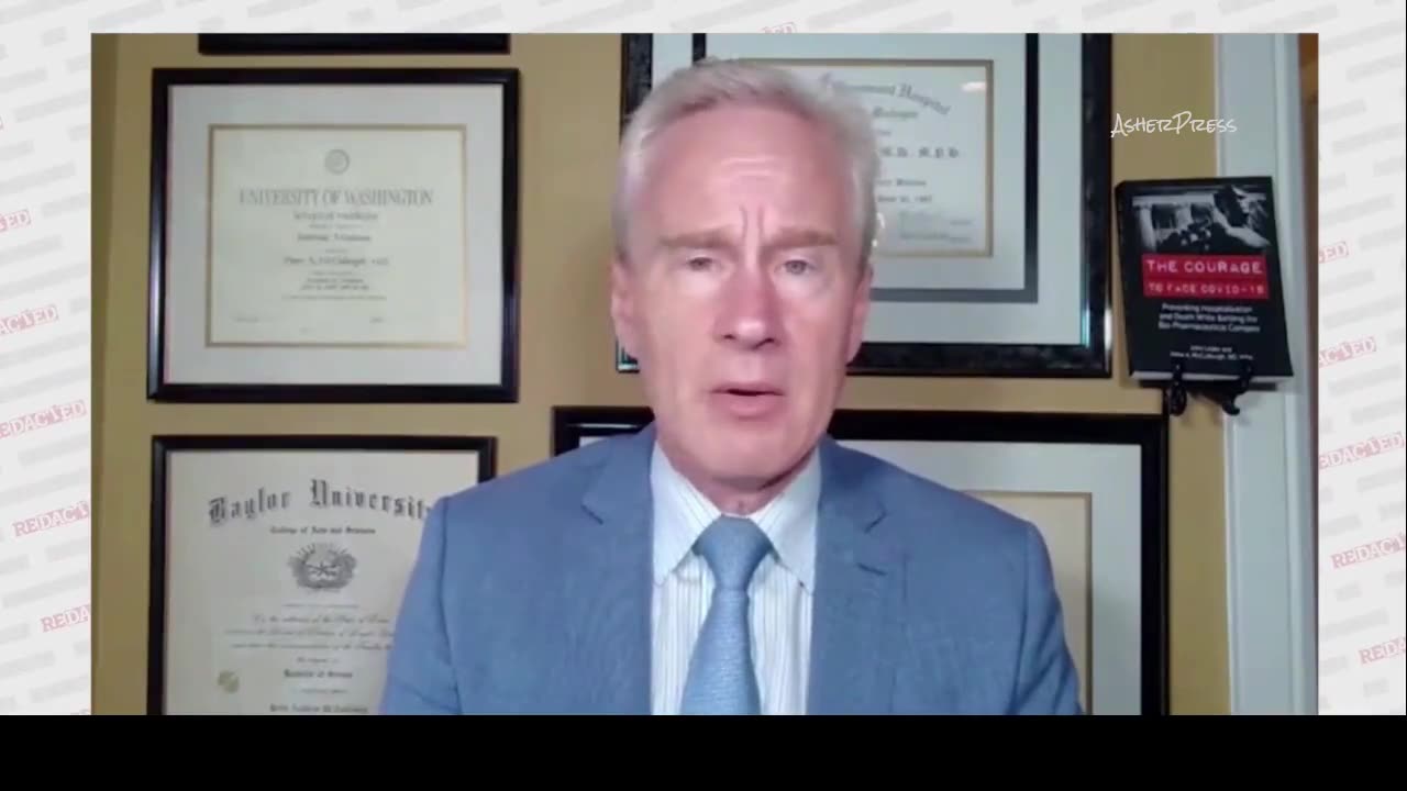 Dr. Peter McCullough Says Pfizer Knew And Covered It Up