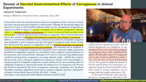 Carrageenan is a dangerous food additive that you should avoid!