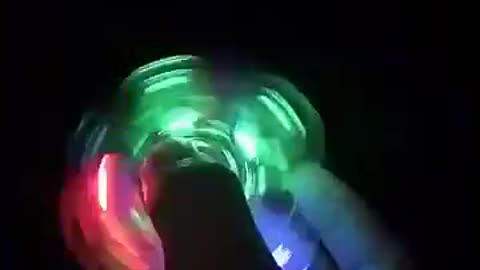 Fidget Spinner Led Rainbow