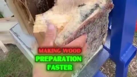 Revolutionize Your Wood Chopping: Fast, Safe, and Effortless Splitting!