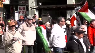 Tens of thousands join pro-Palestinian march in New Zealand