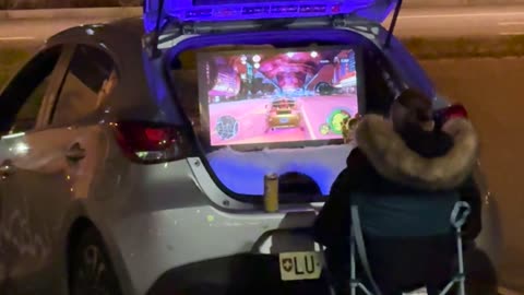 Gaming in a Parking Lot