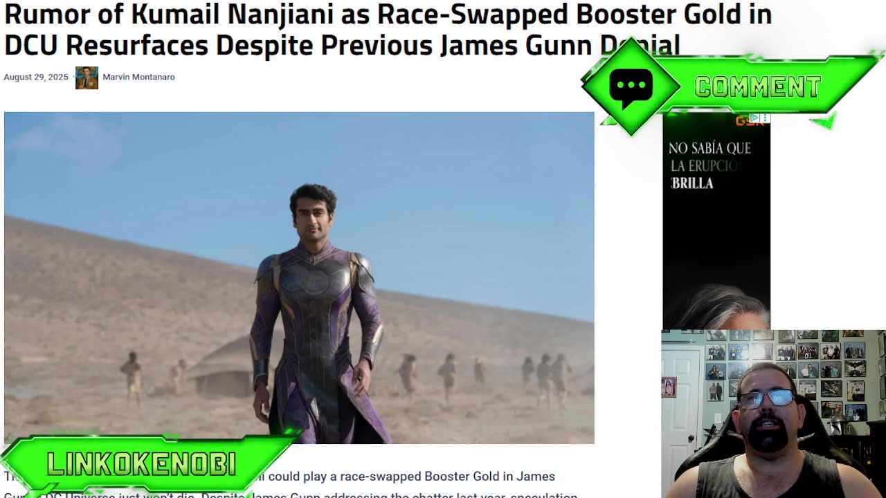 Kumail Nanjiani Rumored To Play Booster Gold