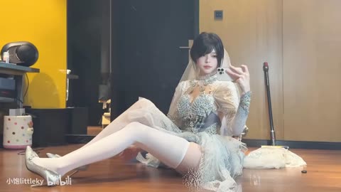 White Stockings & Silver Heels