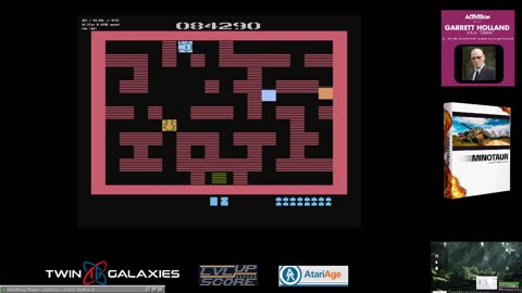 Atari 2600 EMU - Minotaur - Game X B/B - 116,235