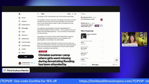 7/6/25 Manipulated weather? Planned devastation, Flood Camp Mystic revelations, Parasite coverup and more!