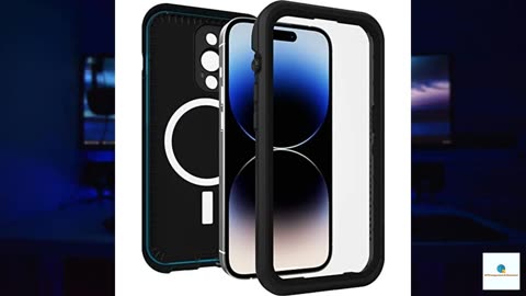 OtterBox Fre Case for iPhone 14 Pro for Mag Safe, Waterproof (IP68), Shock Proof, DirtProo