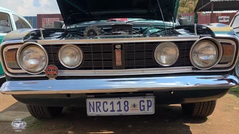 Andrew's Gorgeous MK2 Cortina Perana during Cowboy Town Show🔥 Stunning Classic Cars #ferrocsa