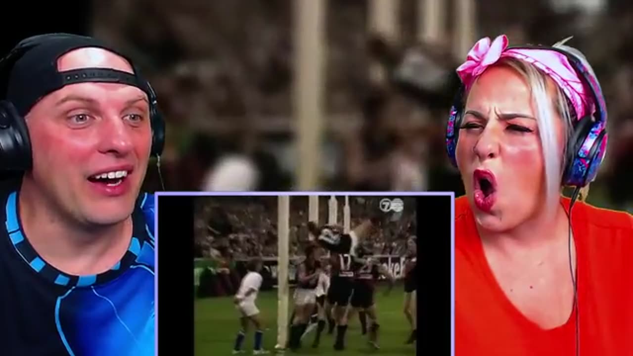 American Reaction To Top 50 AFL Marks of All Time | THE WOLF HUNTERZ REACTIONS