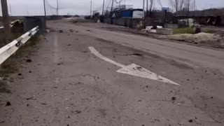 🚧🛡️ Ukraine Russia War | Dnipropetrovsk Road Destruction | RCF