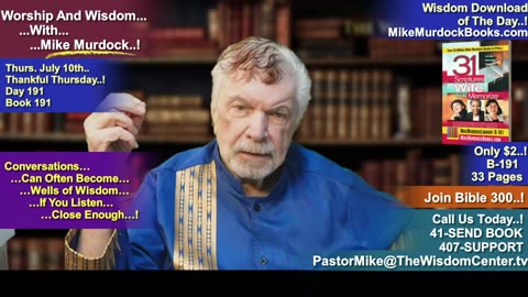 Re-Air: Worship And Wisdom With Mike Murdock..!!!
