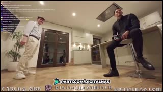 "Nick Fuentes vs Sneako ☆ Kanye West Donda 2 Release Stream" (30April2025) A Fly on the Wall 'daw' Video