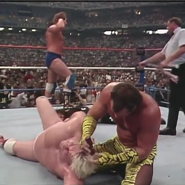 Brutus beefcake shaves Adrian adonis