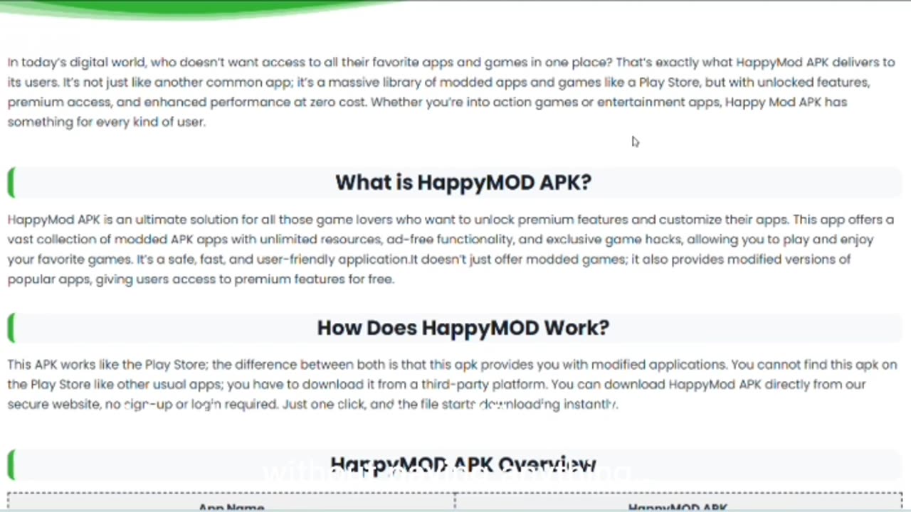Happymod APK- gaming Hub