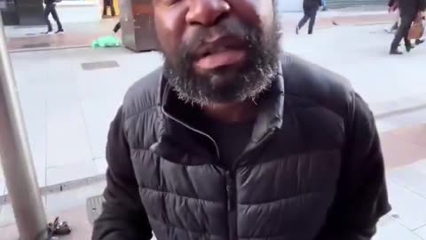 An African begging for one euro. What benefit does these people bring to Ireland.