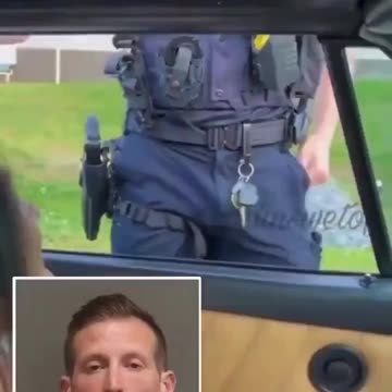 Ex-cop Sean Herman got arrested for showing up in an OnlyFans video during his shift.